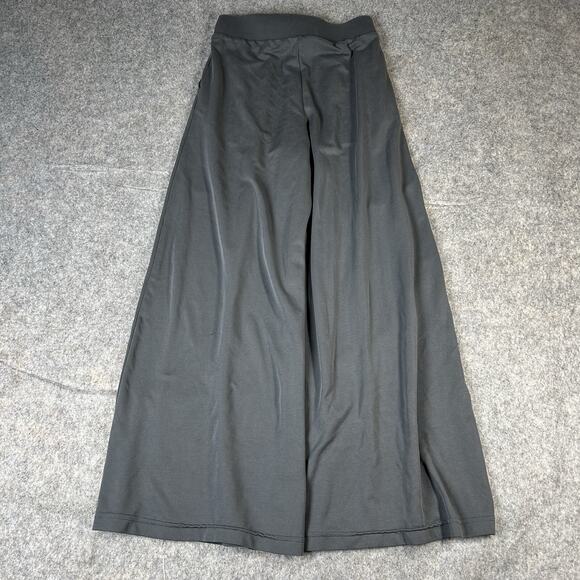Fabletics Sleek Knit Wide Leg Pants Women’s XS Gray Stretch Athleisure Flaws - Picture 13 of 13